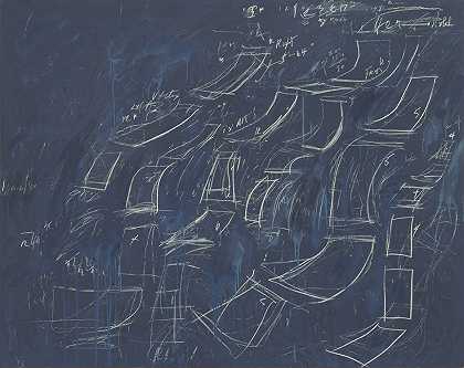 Cy Twombly。无标题。1968