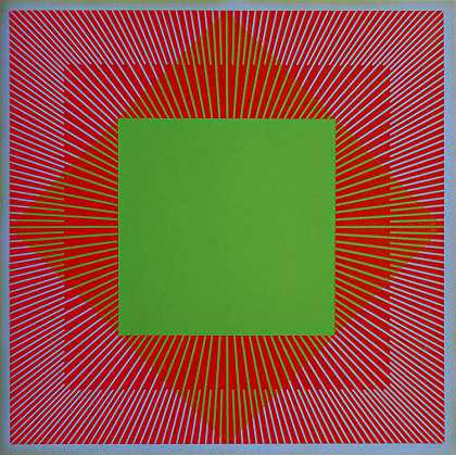 理查德·阿努什凯维奇。辐射绿色。1965