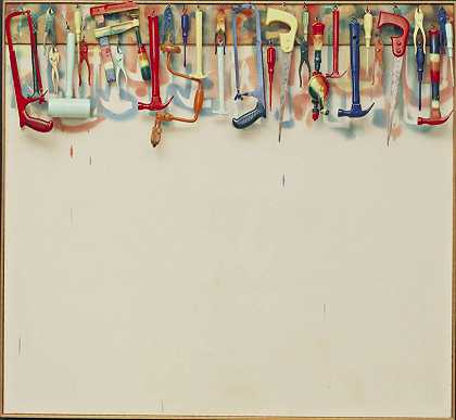 吉姆·丁。五英尺彩色工具。1962