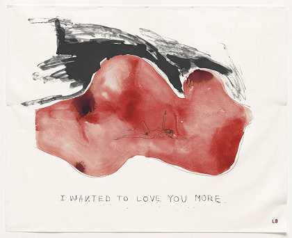 路易丝·布尔乔亚，特蕾西·埃米恩。《我想更爱你》，第1集，共16集，出自《不要抛弃我》系列，2009-2010
