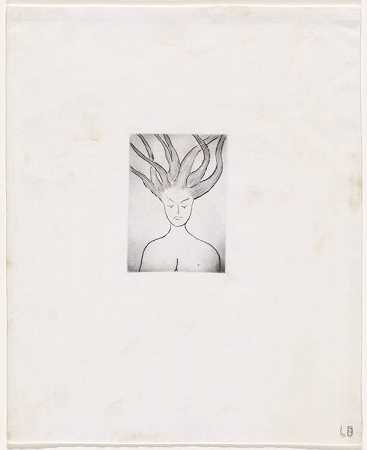 路易丝·布尔乔亚。路易丝，第21版，共24版，出自《自画像》系列。2009
