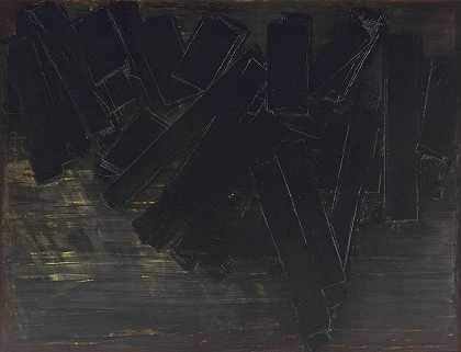皮埃尔·苏拉格。绘画1956年8月1日