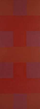 阿德·莱因哈特。抽象绘画，红色。1952年