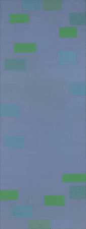 阿德·莱因哈特。抽象绘画（蓝色）。1952