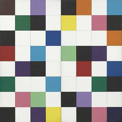 埃尔斯沃斯·凯利。大墙的颜色。1951