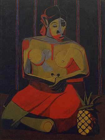 鲁菲诺·塔马约。菠萝女人。1941