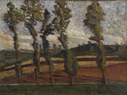 马塞尔·杜尚。景观1908