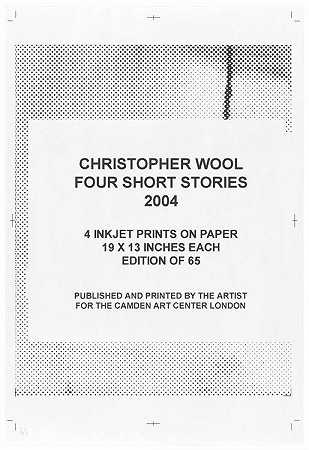克里斯托弗·沃勒。四个短篇小说。2004