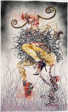 旺盖奇·穆图。一百个月的丛林狂欢。2004