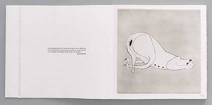 路易丝·布尔乔亚。无标题，第1版，共5版，出自插图书《Metamorfosis》。1999