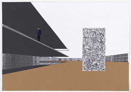雷姆·库哈斯。Charrette提交给纽约现代艺术博物馆扩建（画廊视图）。1997