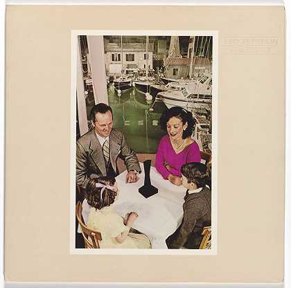 希格诺斯，乔治·哈迪。齐柏林飞艇乐队的专辑封面。1976