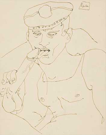 让·科克托（1889-1963） 水手–情色绘画