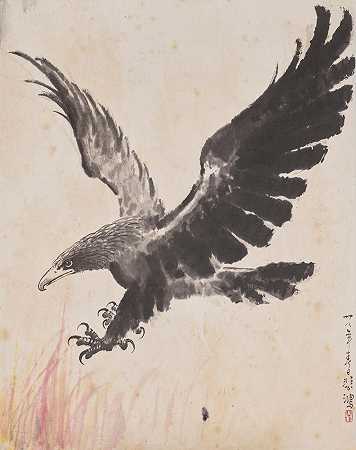 徐悲鸿（1895-1953） 飞鹰