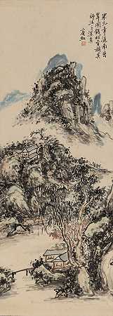 黄宾虹（1865-1955） 山地景观