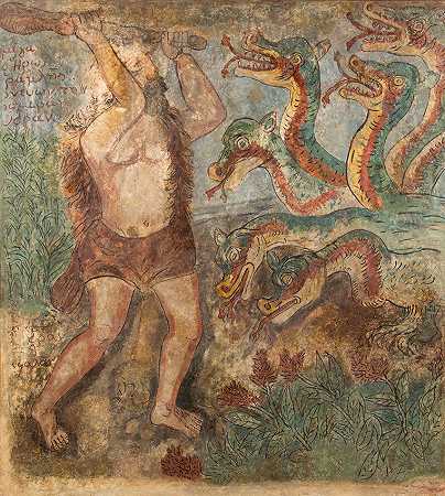 Theofilos Hadjimichael 大力神杀死了勒恩的九头蛇