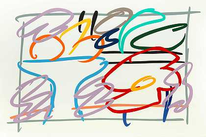 汤姆·韦塞尔曼 用抽象绘画快速绘制静物