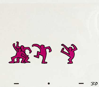 基于Keith Haring 无标题，1987年