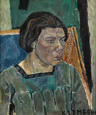 皮丘斯·克雷梅涅 一个女人的肖像