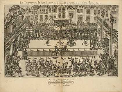 乌龟，雅克。活跃1568-1592和JEAN PERRISSIN。C、 1536-1617年。 第一卷包含40幅不同的绘画或故事，涉及过去几年法国发生的战争、屠杀和动乱。[里昂？：c.1570。]
