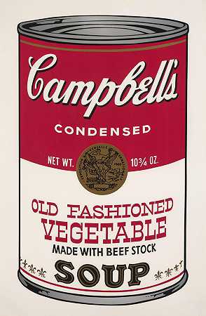 安迪·沃霍尔 来自坎贝尔汤II的老式蔬菜