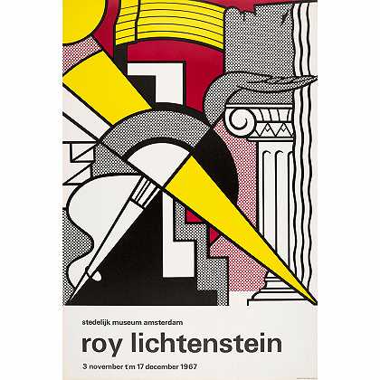 罗伊·利希滕斯坦 Stedelijk博物馆海报糊涂影迷