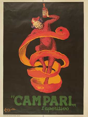 莱昂内托·卡皮洛（1875-1942） 开胃酒CAMPARI