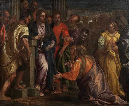 Paolo Veronese圈 基督和被奸淫的女人