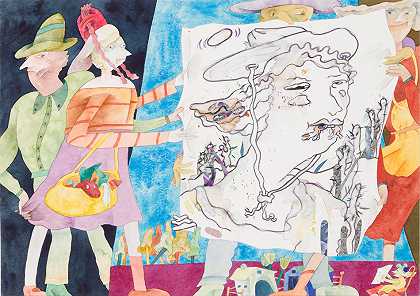 格拉迪斯·尼尔松 1992年《传送她的画》