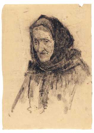 克里斯托 一位老妇人的肖像