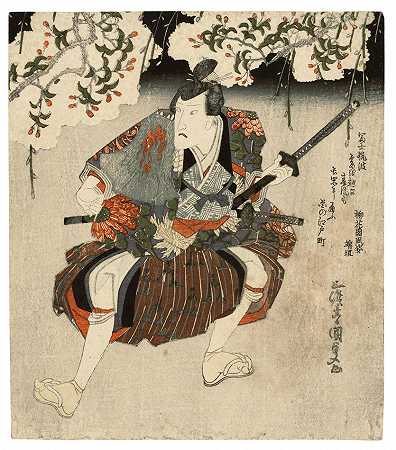 UTAGAWA KUNISADA I（丰谷三世，1786-1864年） 江户时代，约1827年