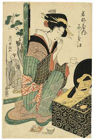 Tamagawa Shucho（活动1789-1804） 江户时期，约1798-1804年