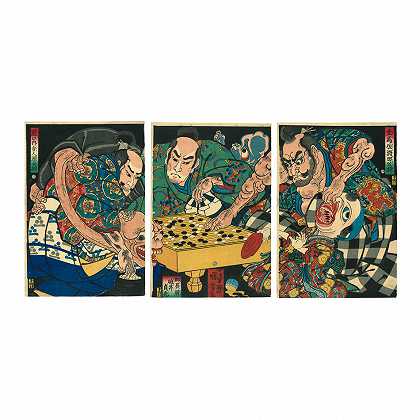 UTAGAWA KUNIYOSHI（1797-1861） 江户时代，19世纪