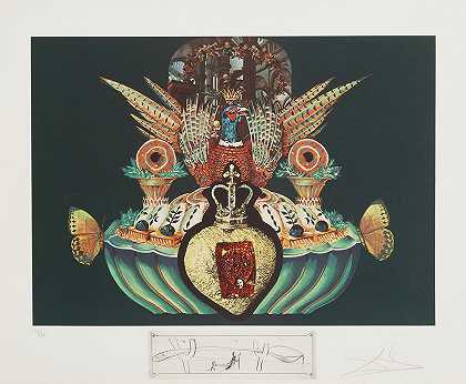萨尔瓦多·达利 君主制椅子，出自《银河之钱》