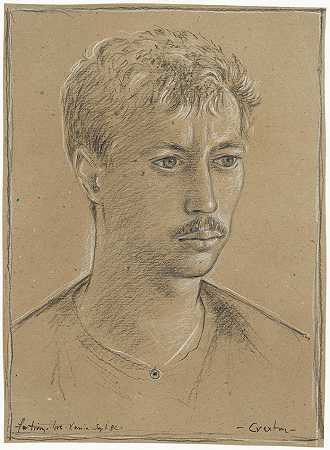 约翰·克拉克斯顿R.A。 大卫·蒂维·辛普森的肖像