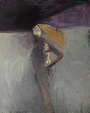 纳森·奥利维拉 1959年《长发站立的女人》