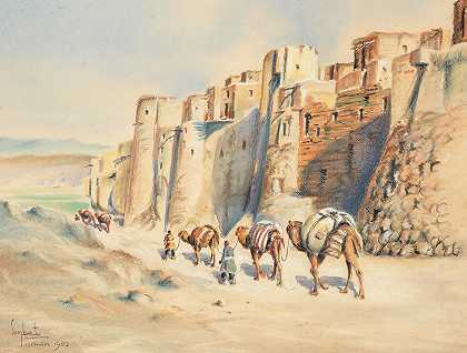 Sumbat·全球之声 山城旁的骆驼