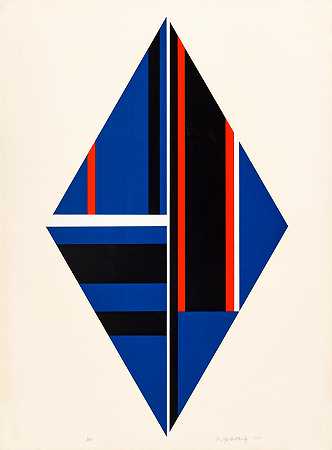 伊利亚·博洛托夫斯基 来自1776年美国1976年的蓝钻石：二百周年纪念版画组合