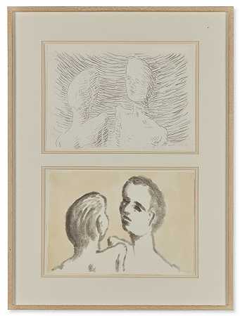 马库斯·拉茨 双人肖像画