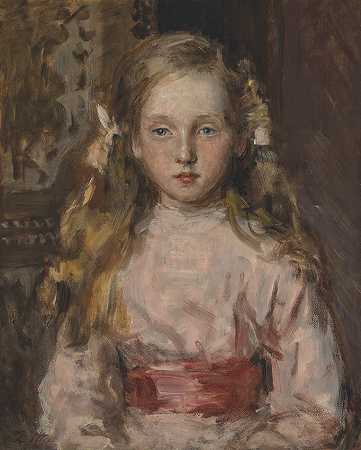 菲利普·威尔逊·斯特尔，O.M。 贝蒂，伊丽莎白·卡里·埃尔维斯小姐的肖像