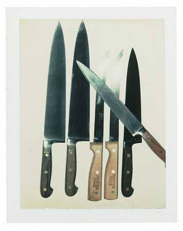 安迪·沃霍尔。 刀