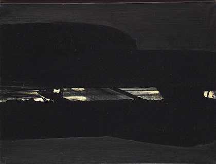 皮埃尔·苏拉热 绘画1975年10月8日