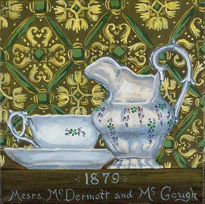 大卫·麦克德莫特彼得·麦格 茶杯画-1879