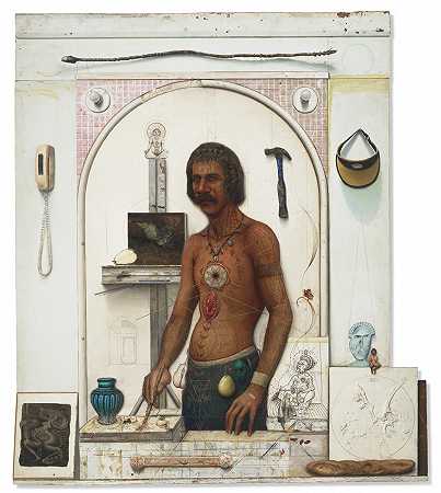 格雷戈里·吉列斯比 面包和查克拉的自画像