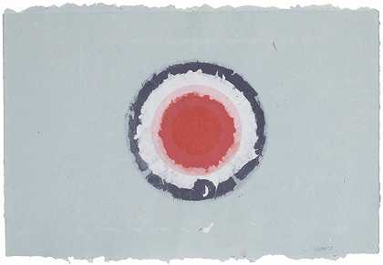 肯尼斯·诺兰德 手工纸-圆圈II系列：II-31