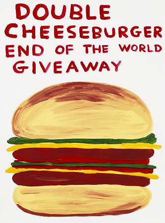 大卫·施里格利 双奶酪汉堡世界末日赠品