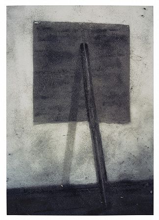 维克·穆尼兹 在理查德·塞拉（Richard Serra）的《道具》（Prop）之后，1968年；当代美国雕塑：精选2，“；1969年4月4日至5月5日