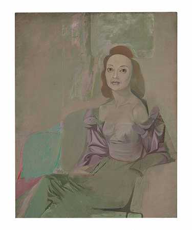 威廉·德库宁 一个女人的肖像