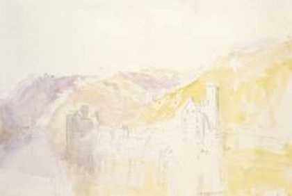 《莫塞尔的贡多夫的莱因堡》风景绘画赏析