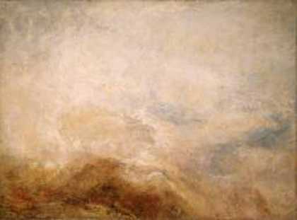 《沙夫豪森瀑布("瓦尔德奥斯塔")》风景绘画赏析